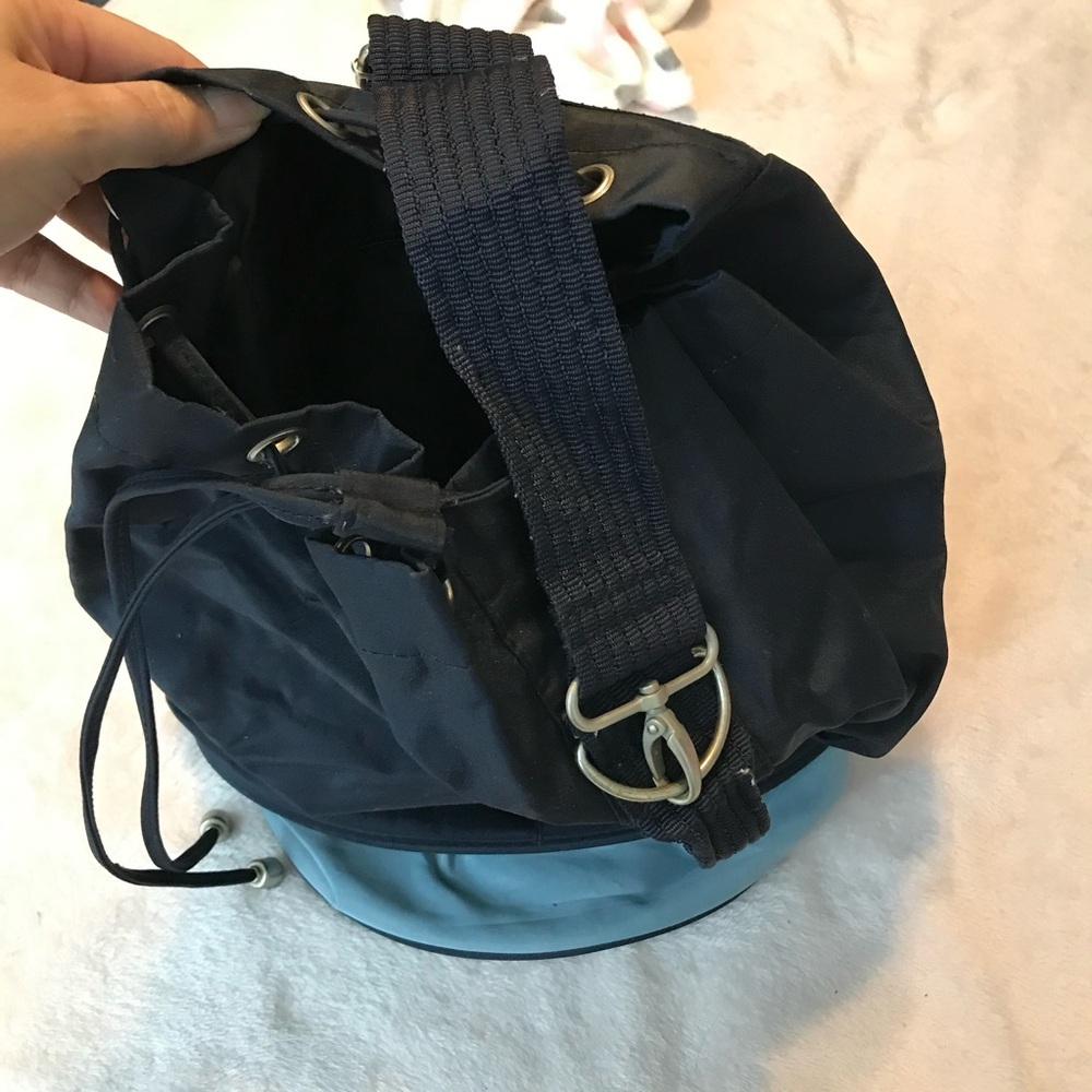 Hugo Boss Perfume Large Travel Tote sling Bag Blue Shoulder/Hand Straps - Picture 7 of 16